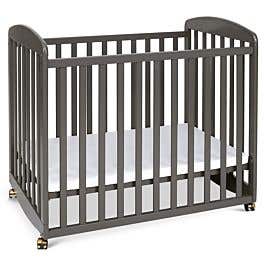 Davinci Alpha Mini Rocking Crib Slate West Coast Kids