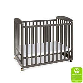 davinci alpha mini rocking crib slate