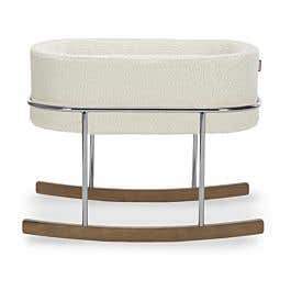 rocking chair and bassinet