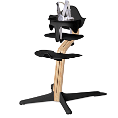 High Chair White Oak - White Oak - Black High Chair White Oak - White Oak - Black