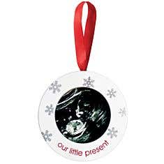 Holiday Sonogram Ornament Holiday Sonogram Ornament