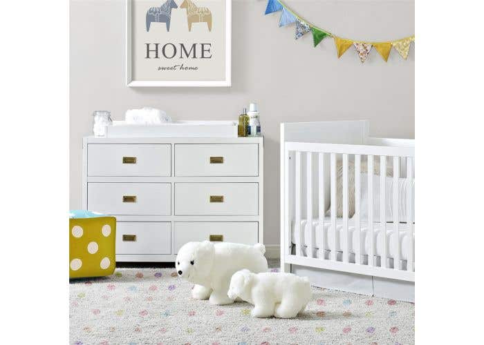 baby relax miles dresser blue