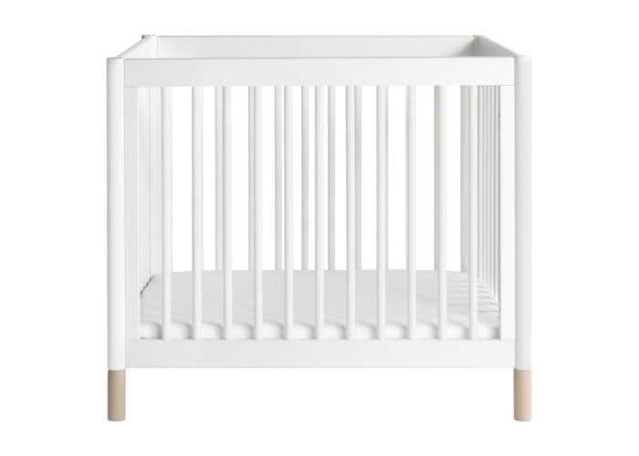 babyletto mini crib white