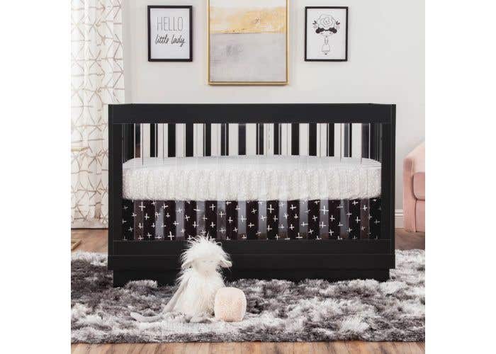 Babyletto Harlow 3 In 1 Convertible Crib Black West Coast Kids