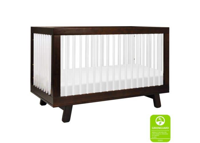 Babyletto Hudson 3 In 1 Convertible Crib White Espresso West