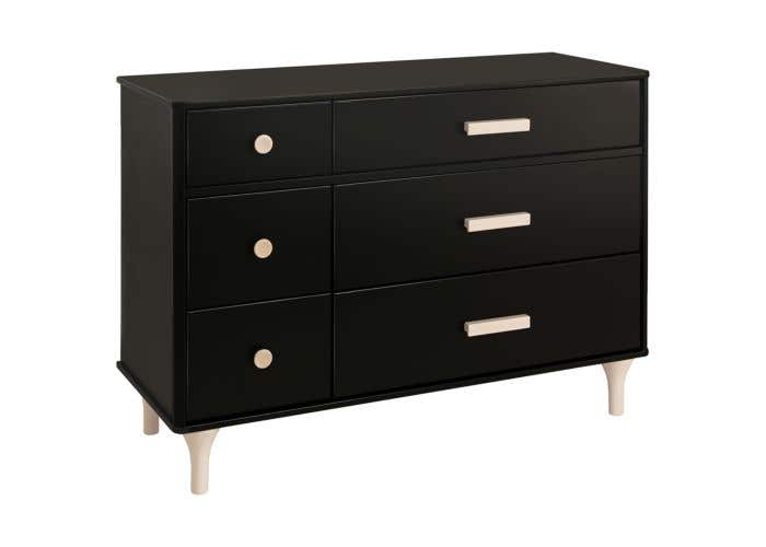 Babyletto Lolly Double Dresser Black Washed Natural West