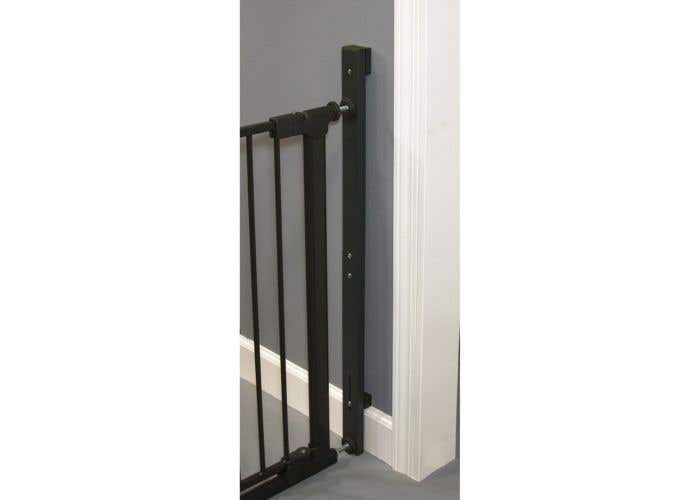 installing baby gate with baseboard