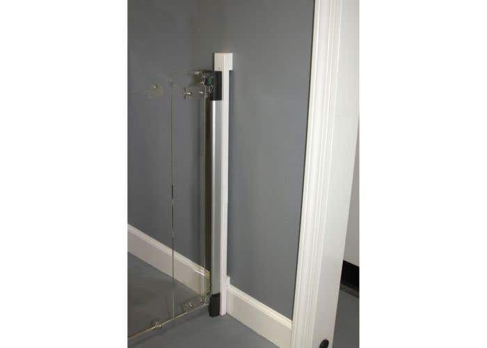 installing baby gate with baseboard