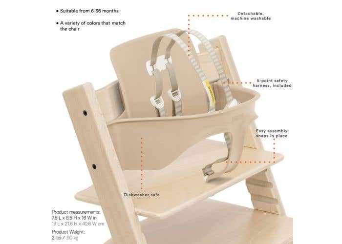 stokke tripp trapp high chair pink