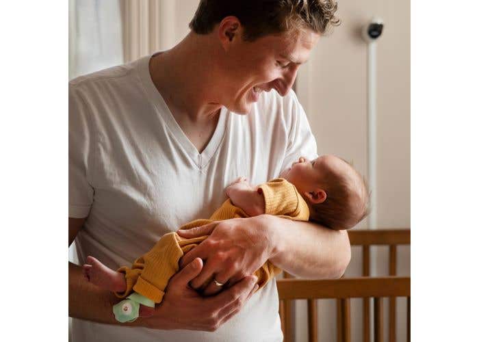 owlet sock over pajamas