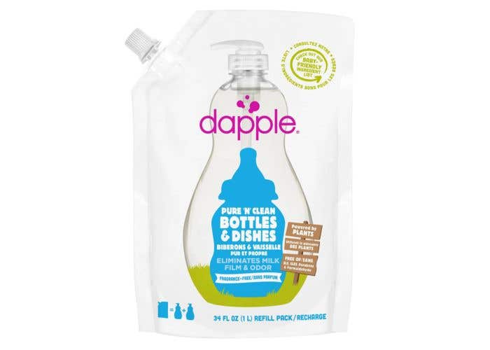 baby bottle dishwashing liquid