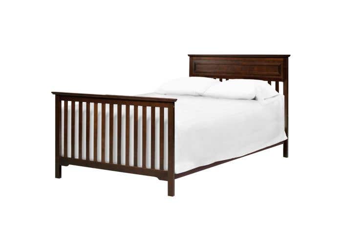 Million Dollar Baby Twin Full Size Bed Conversion Kit Espresso