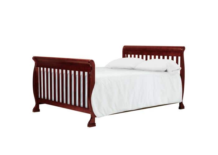 Million Dollar Baby Twin Full Size Bed Conversion Kit Cherry