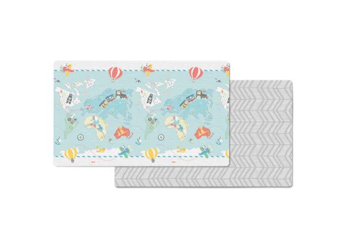 Skip Hop Doubleplay Reversible Playmat Little Traveler