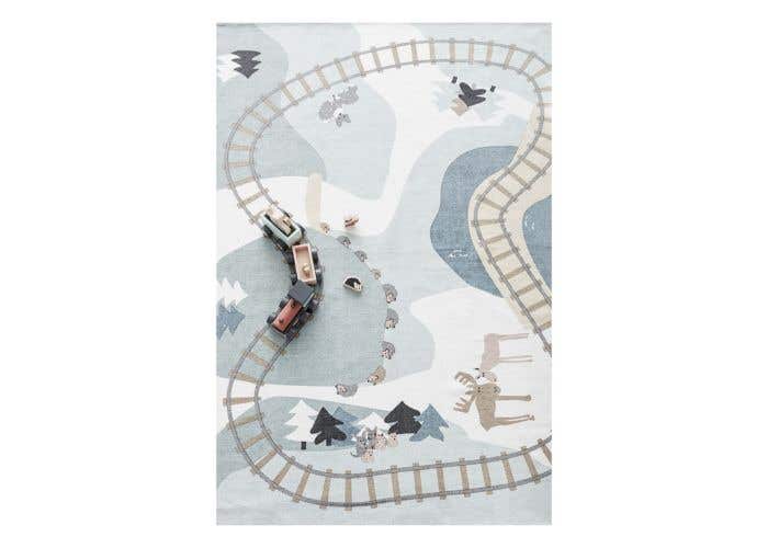 woodland kids rug