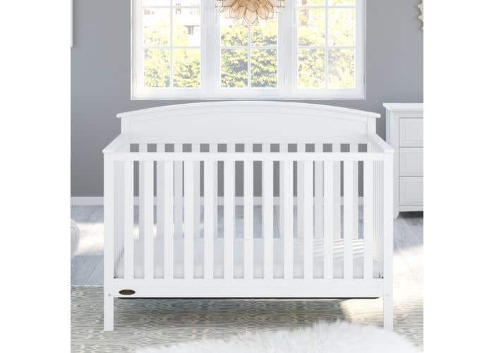 graco white convertible crib