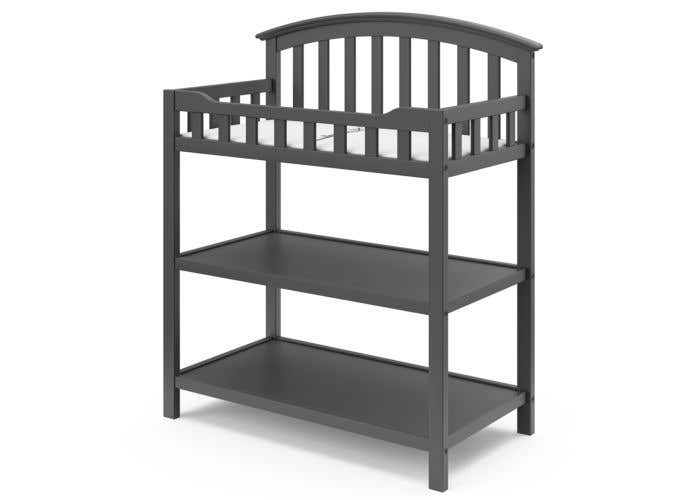 graco grey changing table