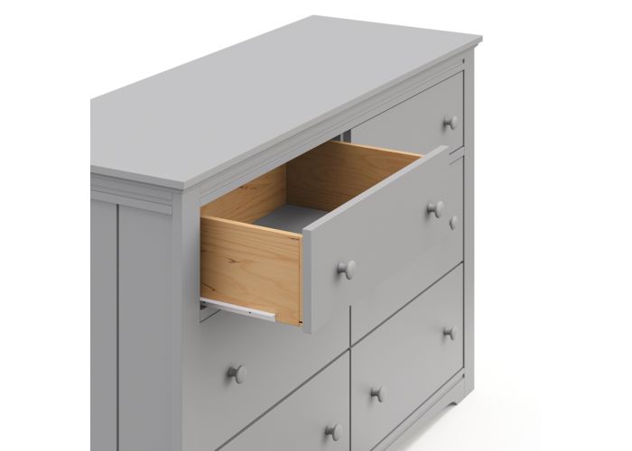 graco pebble gray dresser