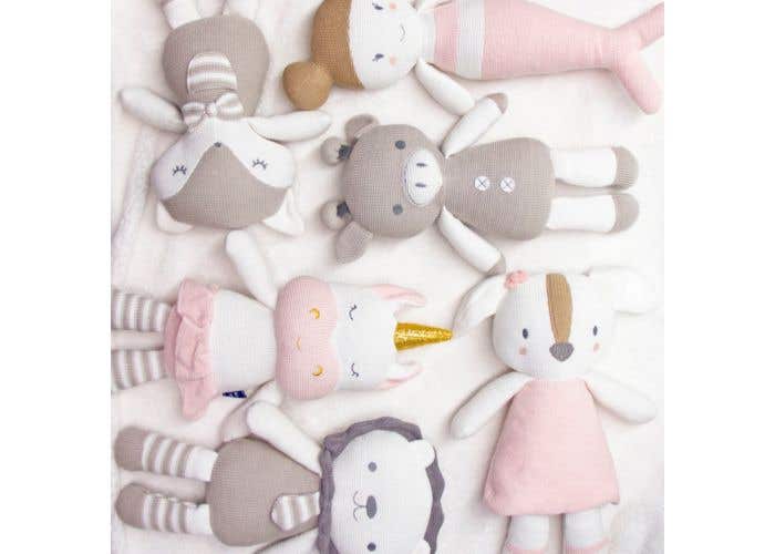knitted stuffed animals for babies
