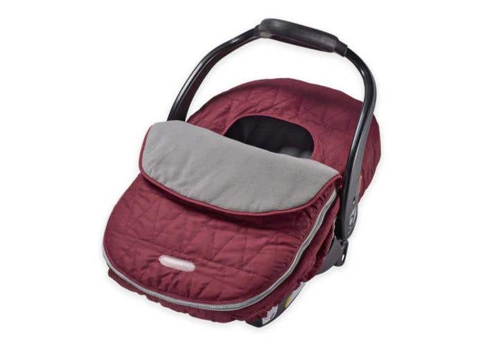 jj cole car seat cover grey