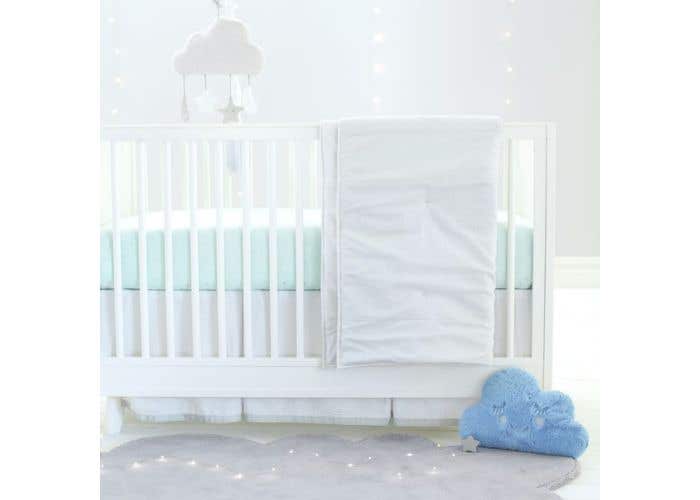 Just Born Sparkle Jersey Knit Crib Sheet West Coast Kids