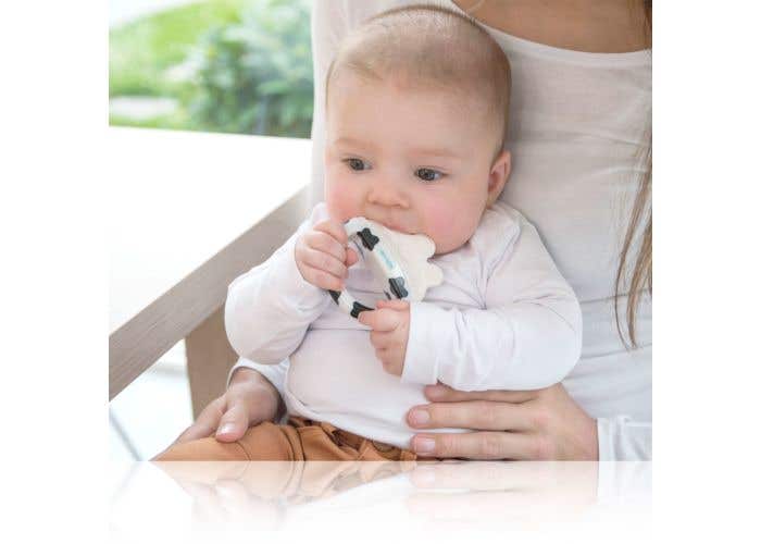 kidsme icy moo moo teether