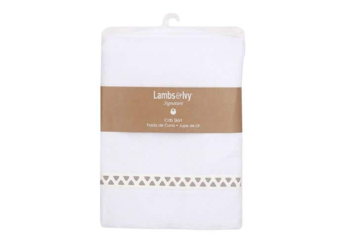 Lambs Ivy Flat Crib Skirt West Coast Kids