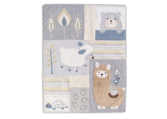 Lambs Ivy Little Llama 4 Pc Crib Set West Coast Kids