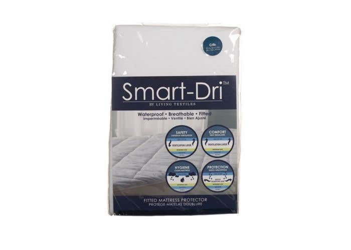 Living Textiles Baby Waterproof Mattress Protector Crib Size