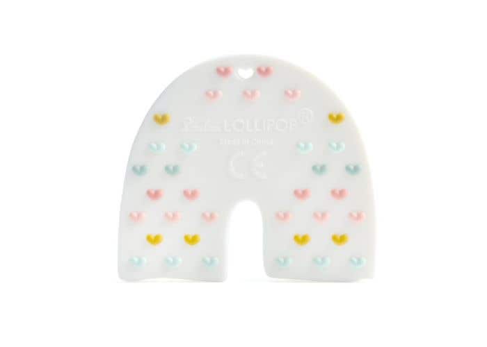 loulou lollipop rainbow teether