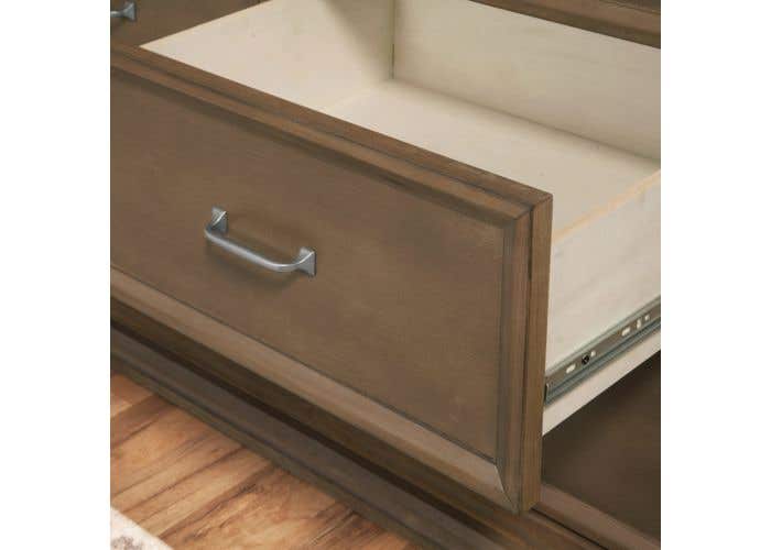 Mocha Million Dollar Baby Classic Foothill Louis 6 Drawer Dresser