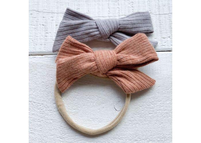 small bow headband