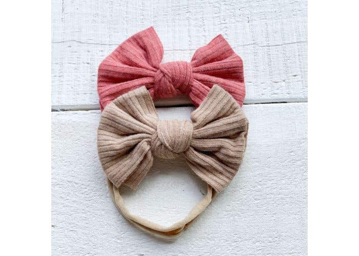 small bow headband