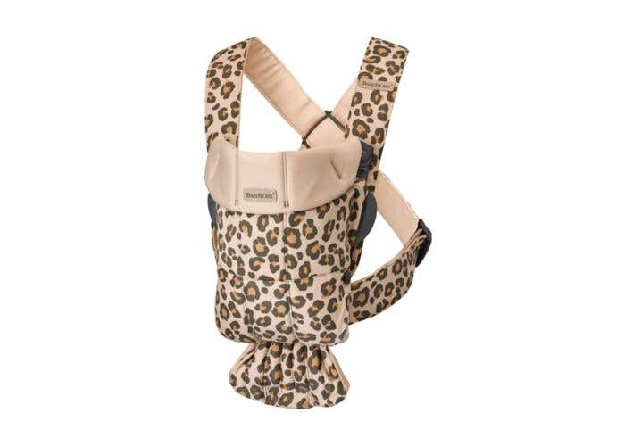 honest baby carrier leopard print