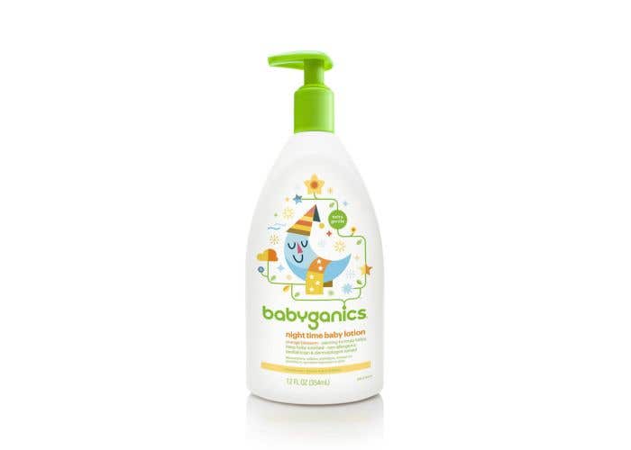 babyganics night time shampoo and body wash