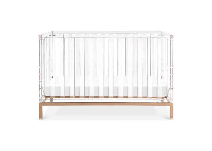 Nursery Works Luma Crib Rose Gold West Coast Kids