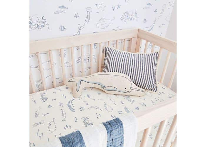 Pehr Designs Life Aquatic Crib Sheet West Coast Kids