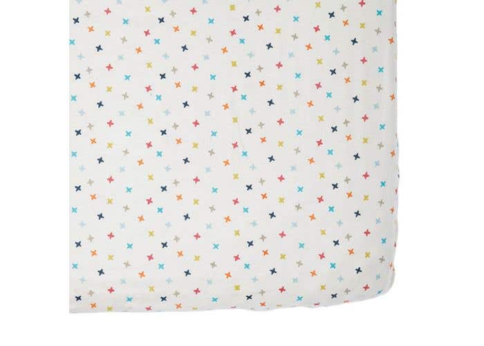 Pehr Designs Rainbow Crib Sheet West Coast Kids