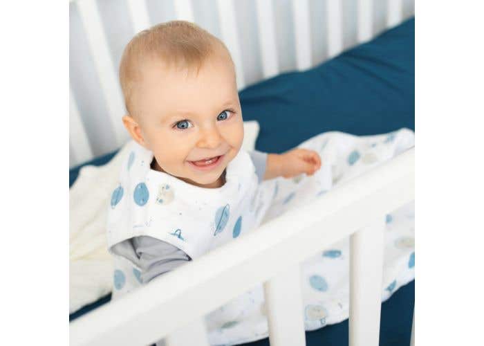 plum muslin sleeping bag