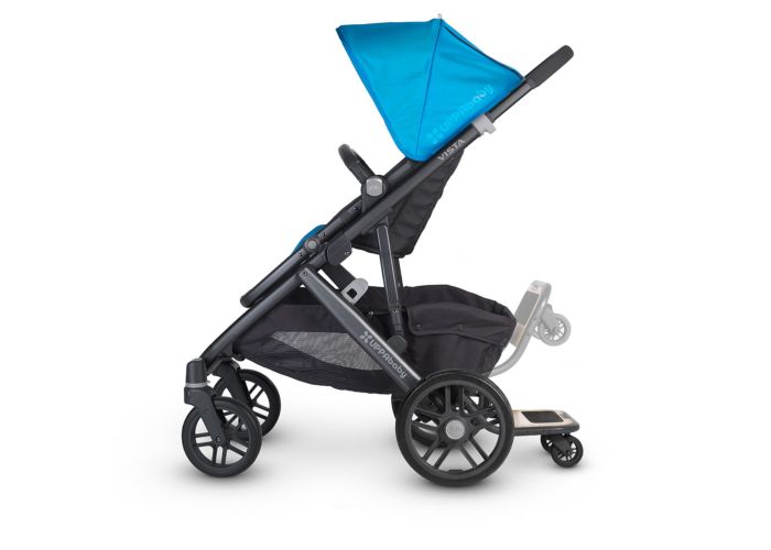 stroller with ride along board