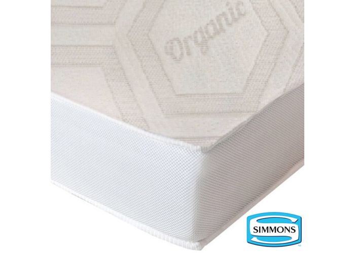 simmons beauty sleep organic crib mattress