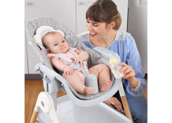 high chair that pulls up to table