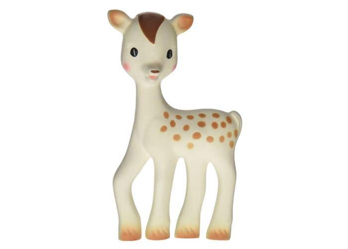 sophie the giraffe fawn