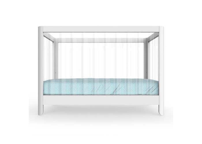 Spot On Square Reverie Crib Acrylic White West Coast Kids