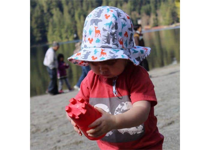 50+UPF Cotton Jan /& Jul Toddler Sun-Hat for Girl with Strap M: 6-24 Months, Cherries