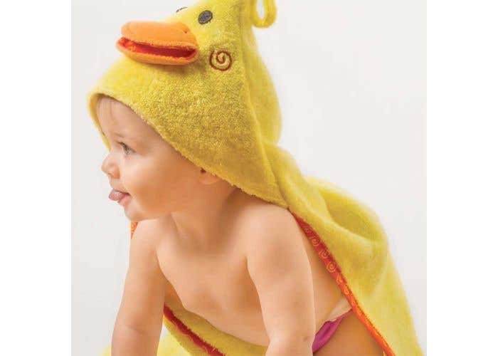 terry hooded towel