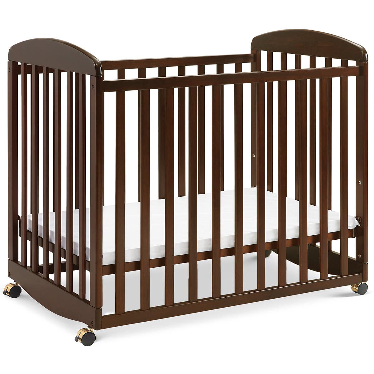 Davinci Alpha Mini Rocking Crib Espresso West Coast Kids