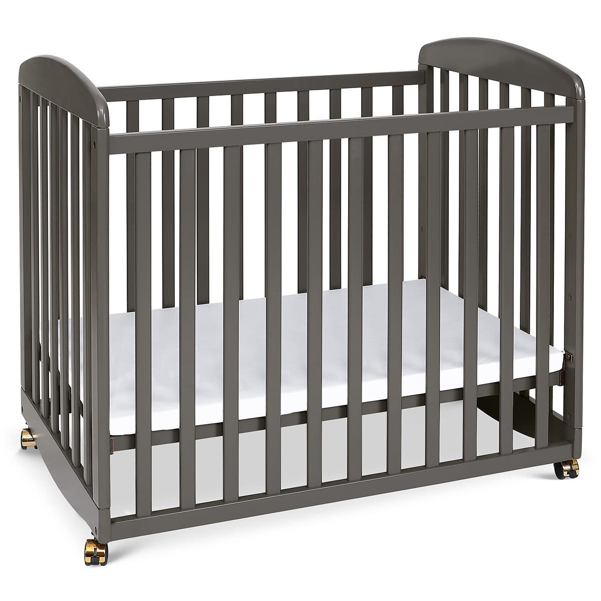 Davinci Alpha Mini Rocking Crib Slate West Coast Kids