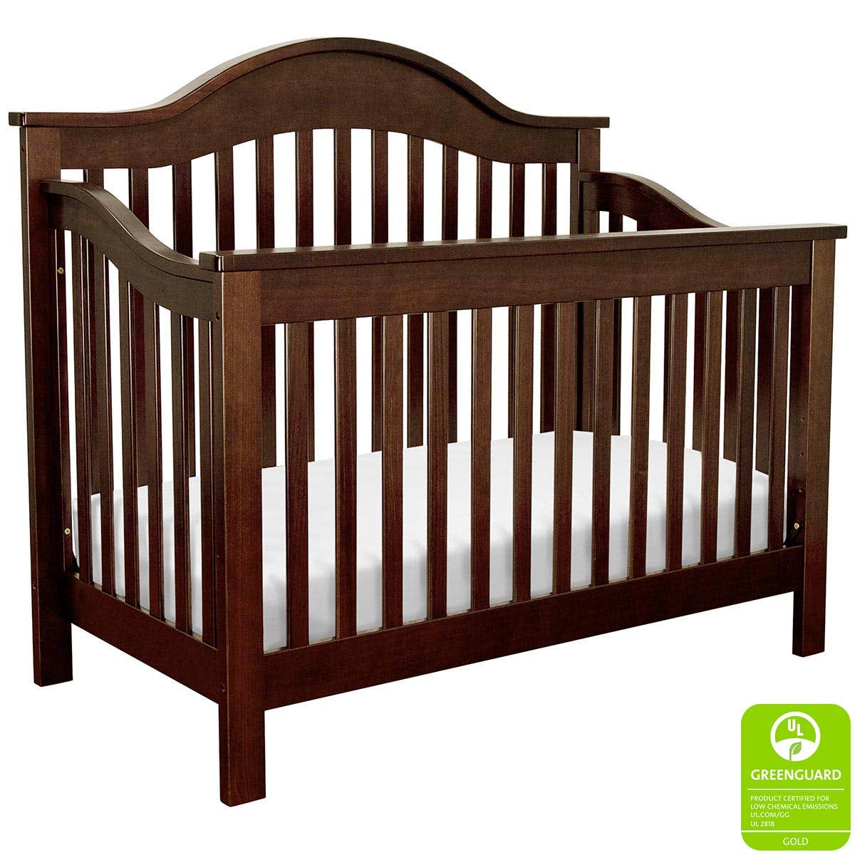 espresso 4 in 1 convertible crib