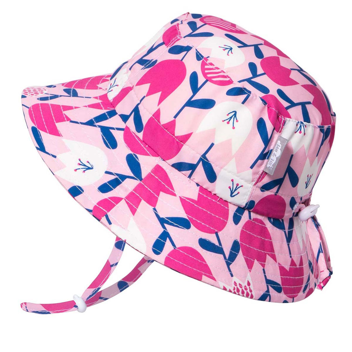 Yuanmeiju Cocomelon Polyester Bucket Hats Unisex Wide Brim Outdoor Cap Beach Sports Black